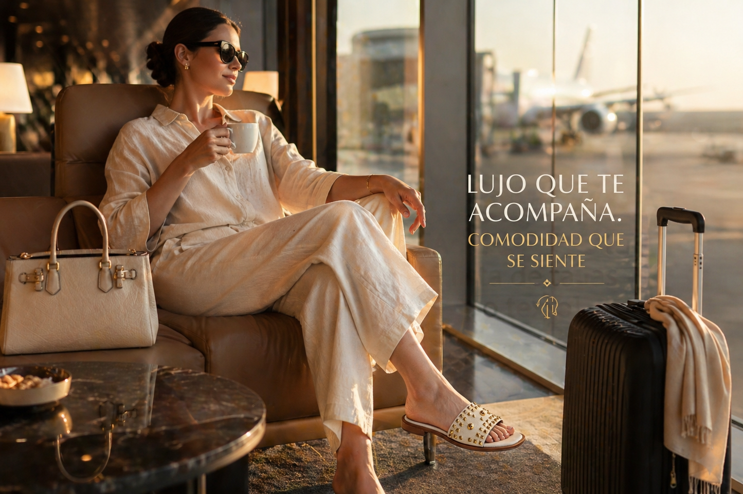 Sandalia Artesanal Mujer Confort Premium – Detalles Dorados Shamira