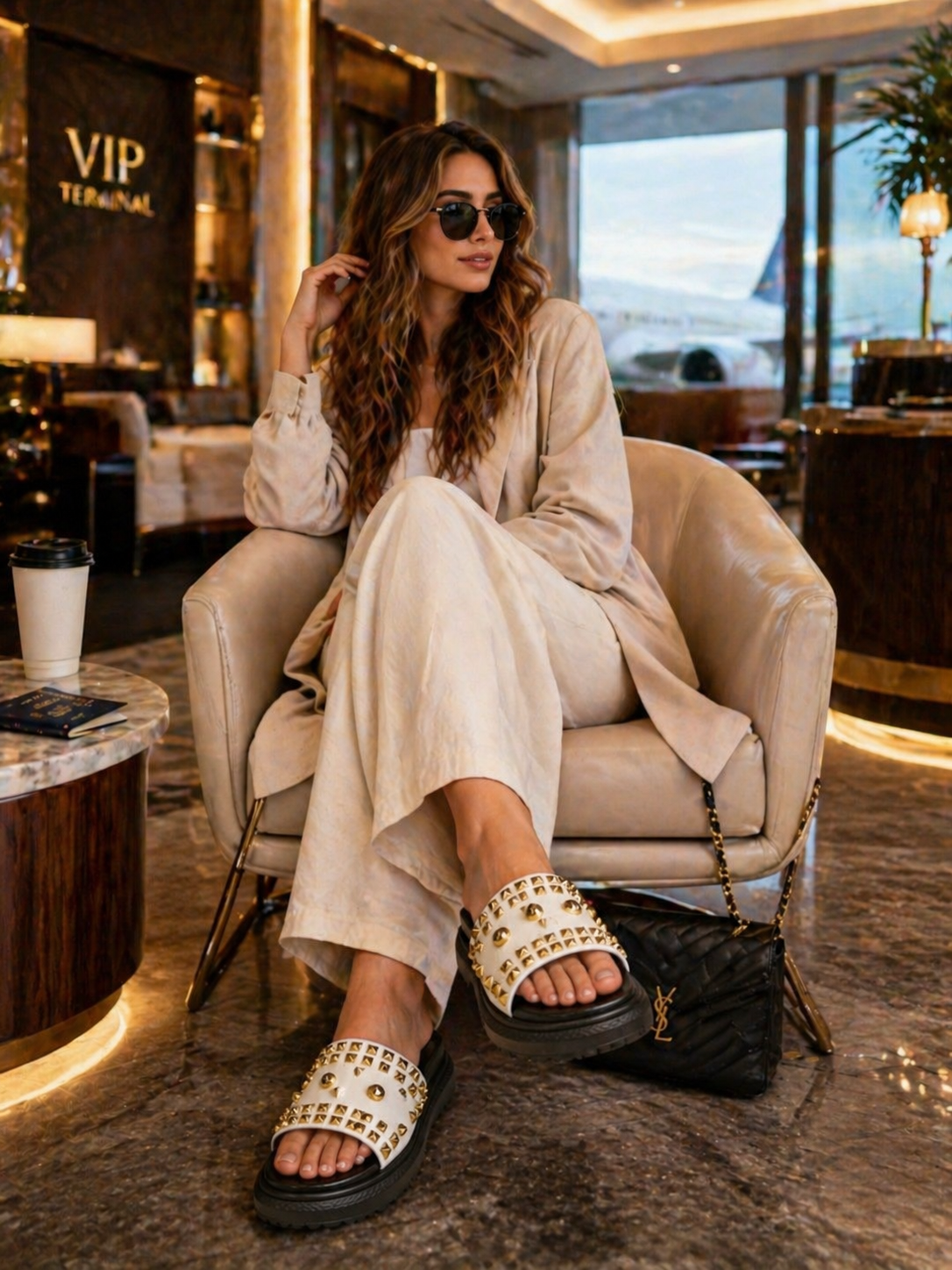 Sandalias Slide Confort Premium – Estilo Relajado de Lujo