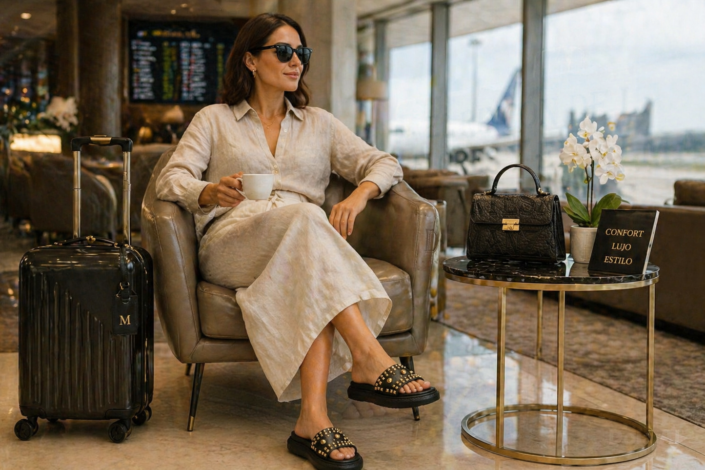 Sandalias Slide Confort Premium – Estilo Relajado de Lujo